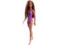 Mattel Barbie v plavkách Fialová se vzorem 2