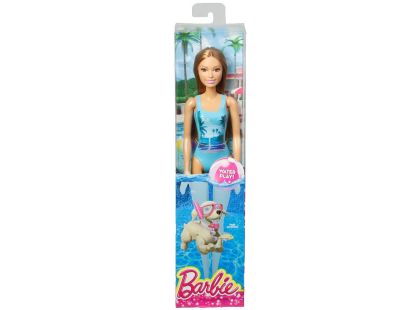 Mattel Barbie v plavkách Modré s palmami