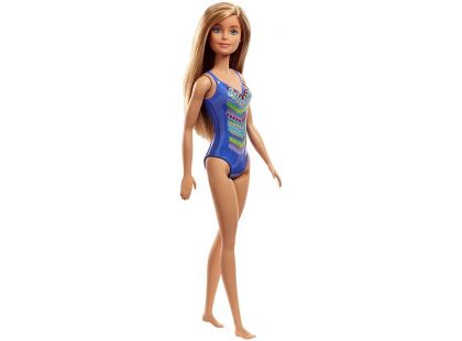 Mattel Barbie v plavkách Modré se vzorem