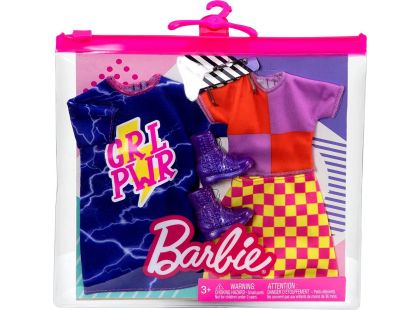 Mattel Barbie 2 ks oblečky 30 cm v praktickém balení HBV69