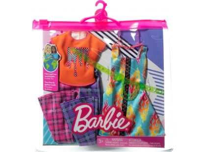Mattel Barbie 2 ks oblečky v praktickém balení HJT34