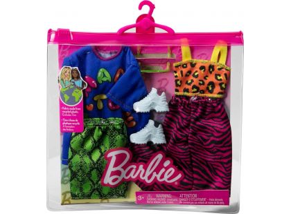 Mattel Barbie 2 ks oblečky v praktickém balení HJT36