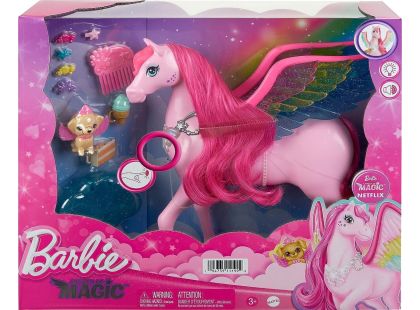 Mattel Barbie a dotek kouzla Pegas - Poškozený obal