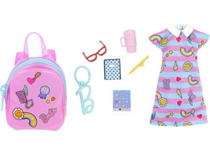 Mattel Barbie batoh kabelka s oblečkem a doplňky batůžek