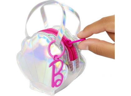 Mattel Barbie batoh kabelka s oblečkem a doplňky kabelka mušle