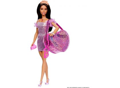 Mattel Barbie batoh kabelka s oblečkem a doplňky kabelka srdce