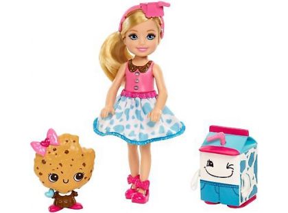 Mattel Barbie Chelsea a sladké dobroty Mléko a sušenka