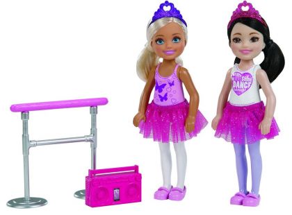 Mattel Barbie Chelsea Dvojitý set Baletky