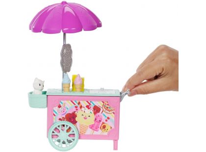 Mattel Barbie Chelsea s doplňky Zmrzlinový vozík