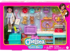 Mattel Barbie Chelsea veterinářka herní set