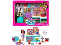 Mattel Barbie Chelsea veterinářka herní set