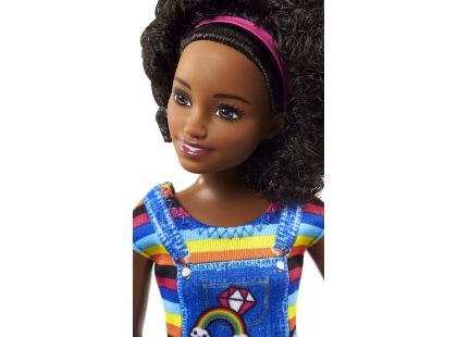 Mattel Barbie Chůva Černoška v šatech