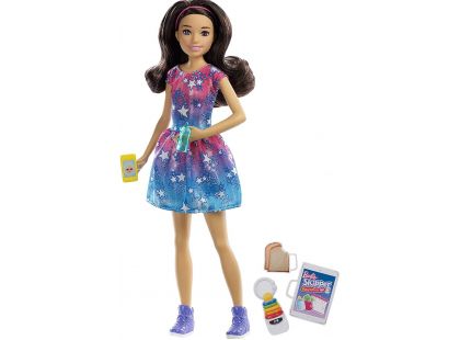 Mattel Barbie Chůva černovláska FXG93