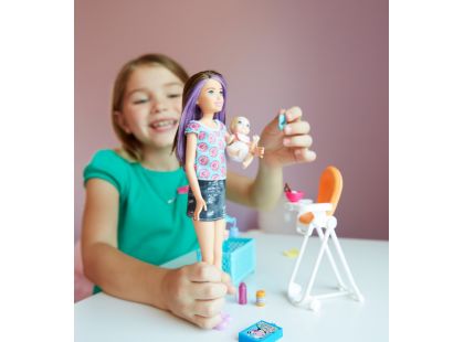 Mattel Barbie Chůva Herní set FHY98