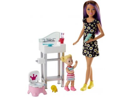 Mattel Barbie Chůva Herní set FJB01