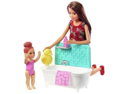 Mattel Barbie Chůva Herní set FXH05