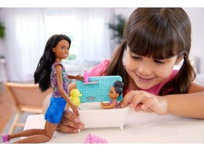 Mattel Barbie Chůva Herní set FXH06