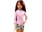 Mattel Barbie Chůva Hnědovláska Triko - kraťasy 3