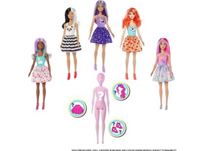 Mattel Barbie color reveal Barbie vlna 1