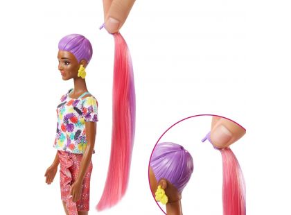 Mattel Barbie Color Reveal panenka pěna plná zábavy Jahoda