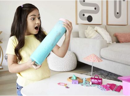 Mattel Barbie Color Reveal panenka pěna plná zábavy Meloun