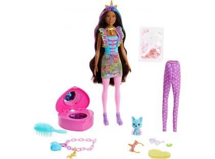 Mattel Barbie Color Reveal Peel fantasy jednorožec - Poškozený obal