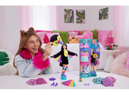 Mattel Barbie Cutie Reveal Barbie džungle tukan 29 cm