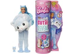 Mattel Barbie Cutie Reveal zima panenka série 3 husky