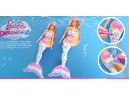 Mattel Barbie d.i.y. Crayola mořská víla