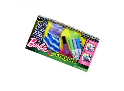 Mattel Barbie D.I.Y Crayola Batikování FPW14 fialový sprej