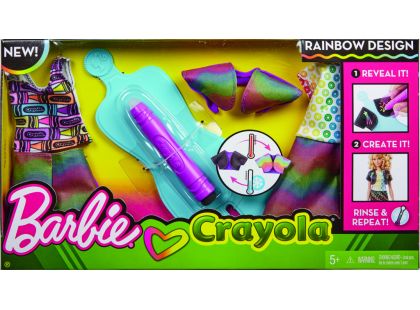 Mattel Barbie D.I.Y Crayola Magický vzor Fialová tužka