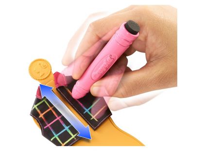 Mattel Barbie D.I.Y Crayola Magický vzor Růžová tužka