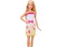 Mattel Barbie D.I.Y módní návrhářské šablony Růžovo-žlutá 6