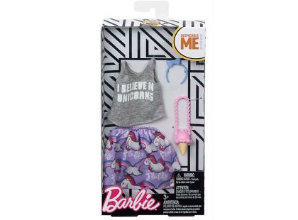 Mattel Barbie Despicable Me Tématické oblečky a doplňky FKR76
