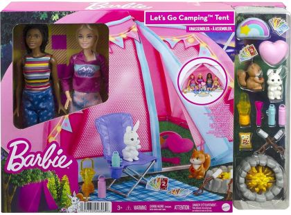 Mattel Barbie Doll House Adventure stan s 2 panenkami a doplňky