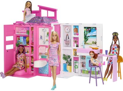 Mattel Barbie Domek s panenkou - Poškozený obal