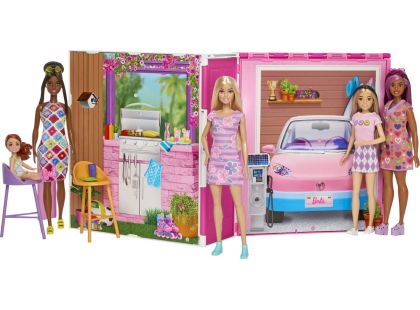 Mattel Barbie Domek s panenkou - Poškozený obal