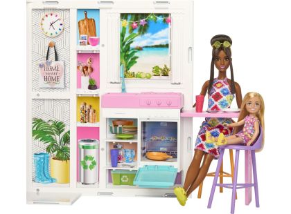 Mattel Barbie Domek s panenkou - Poškozený obal