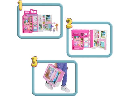 Mattel Barbie Domek s panenkou - Poškozený obal