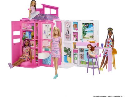 Mattel Barbie Domek s panenkou