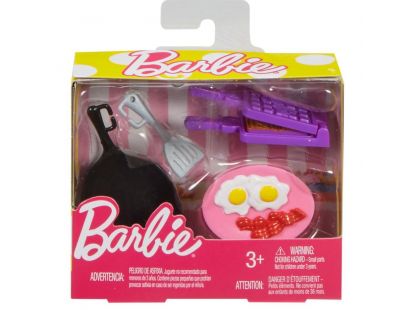 Mattel Barbie Doplňky FHP69 FHP70 Snídaně