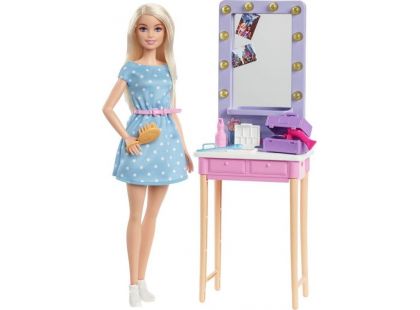 Mattel Barbie Dreamhouse herní set s panenkou blondýnky Malibu