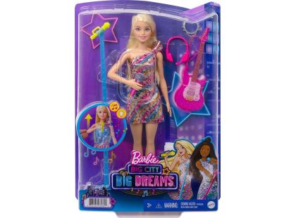 Mattel Barbie Dreamhouse zpěvačka se zvuky - Poškozený obal