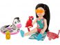 Mattel Barbie Dreamtopia Chelsea s doplňky na pláž černovláska 2