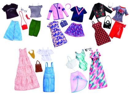 Mattel Barbie Dvoudílný set oblečení FKT29