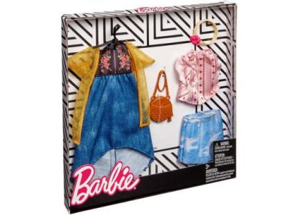 Mattel Barbie Dvoudílný set oblečení FKT40
