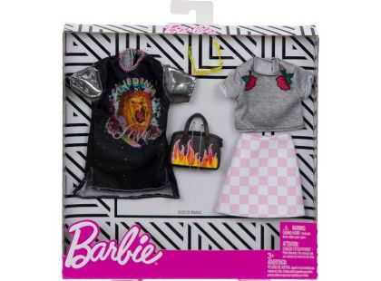 Mattel Barbie Dvoudílný set oblečení FXJ59