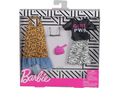 Mattel Barbie Dvoudílný set oblečení FXJ65