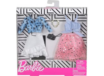 Mattel Barbie Dvoudílný set oblečení FXJ66