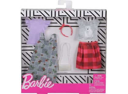 Mattel Barbie Dvoudílný set oblečení FXJ67
